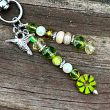 Hummingbird Purse Charm - Bag Accessory Charms - Gift with Hummingbirds