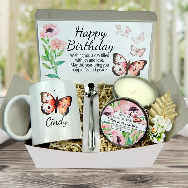 Birthday Gift Basket for Women - Custom Gifts for Her Birthday